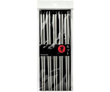 Edelstahl-Essstäbchen-Set